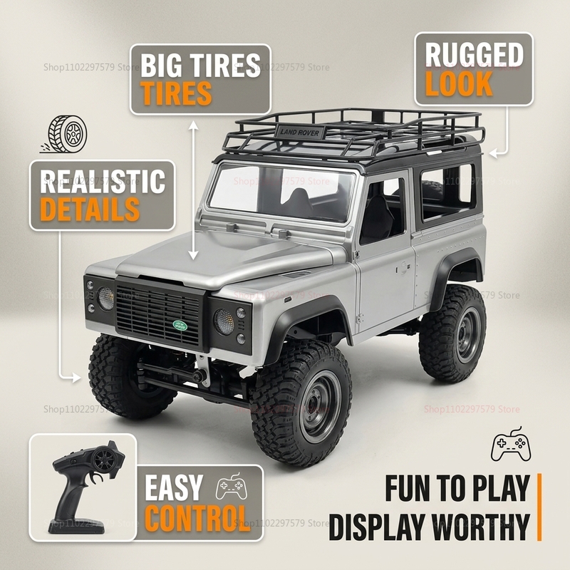 MN Model RC Car MN99s MN98 2.4 - Outdoor Adventure Degree ulasan dan harga
