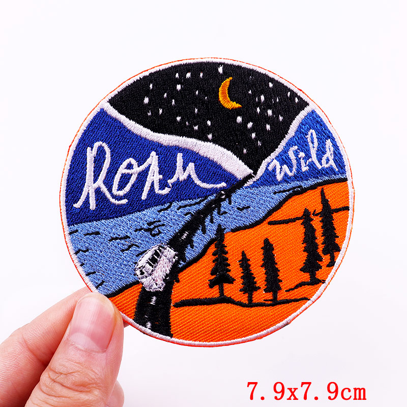 Iron On Patches DIY Outdoor Tr - Outdoor Adventure And Travel Show ulasan dan harga