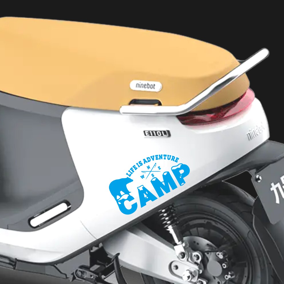 Off-Road Camping Car Sticker B - Outdoor Adventure Words ulasan dan harga