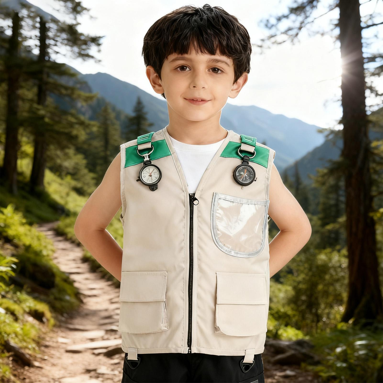 Kids Explorer Vest Costume Saf - Outdoor Adventure For Kids ulasan dan harga