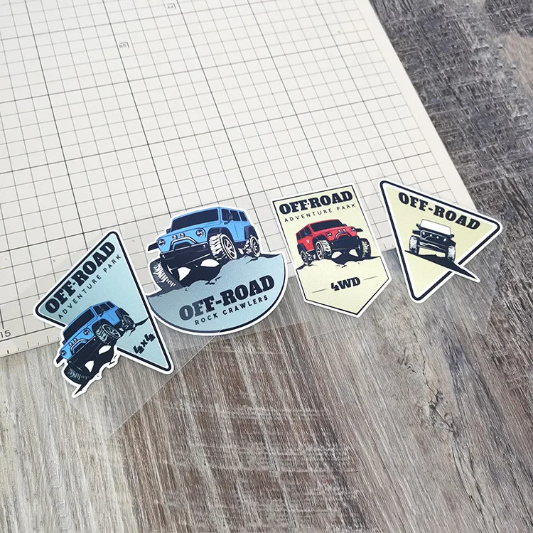 Motorcycle Sticker for Outdoor - Outdoor Adventure Words ulasan dan harga