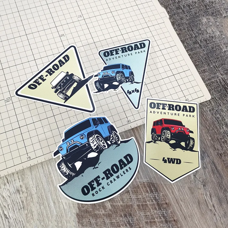 Motorcycle Sticker for Outdoor - Outdoor Adventure Words ulasan dan harga