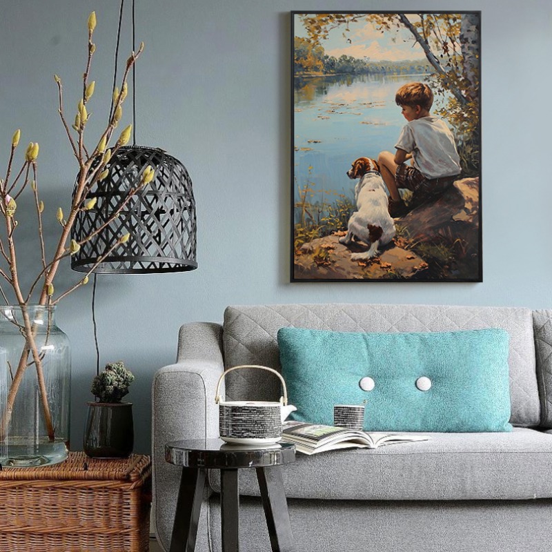 Vintage Boys Room Art Poster B - Outdoor Adventure For Kids ulasan dan harga
