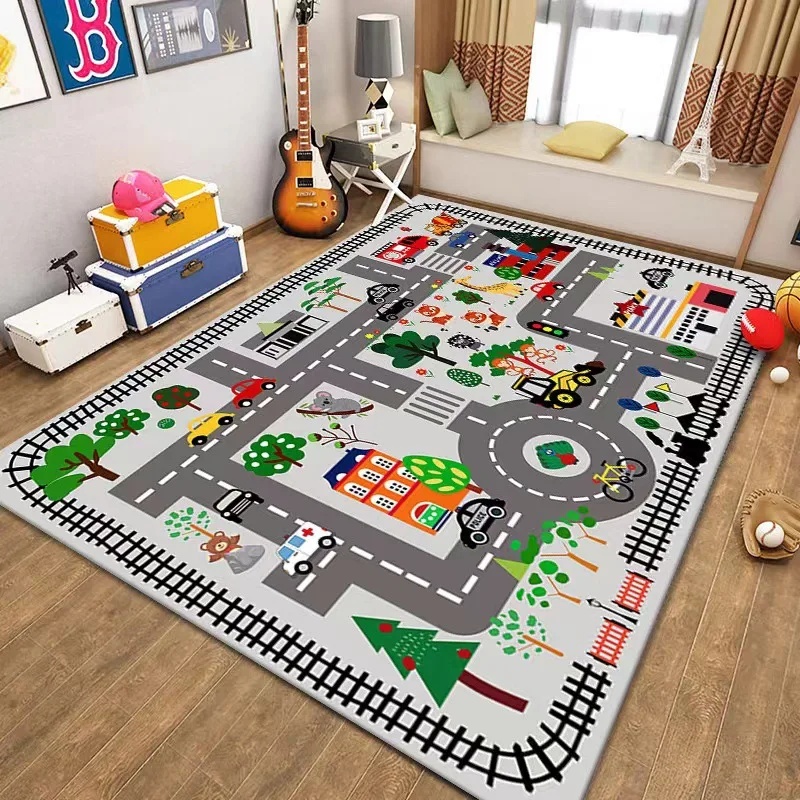 Colorful Kids City Map Play Ma - Outdoor Adventure For Kids ulasan dan harga