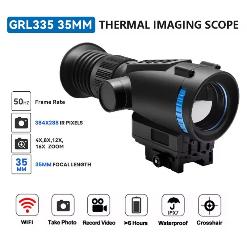 384*288 50Hz Тепловизорный при - Outdoor Adventure Video ulasan dan harga