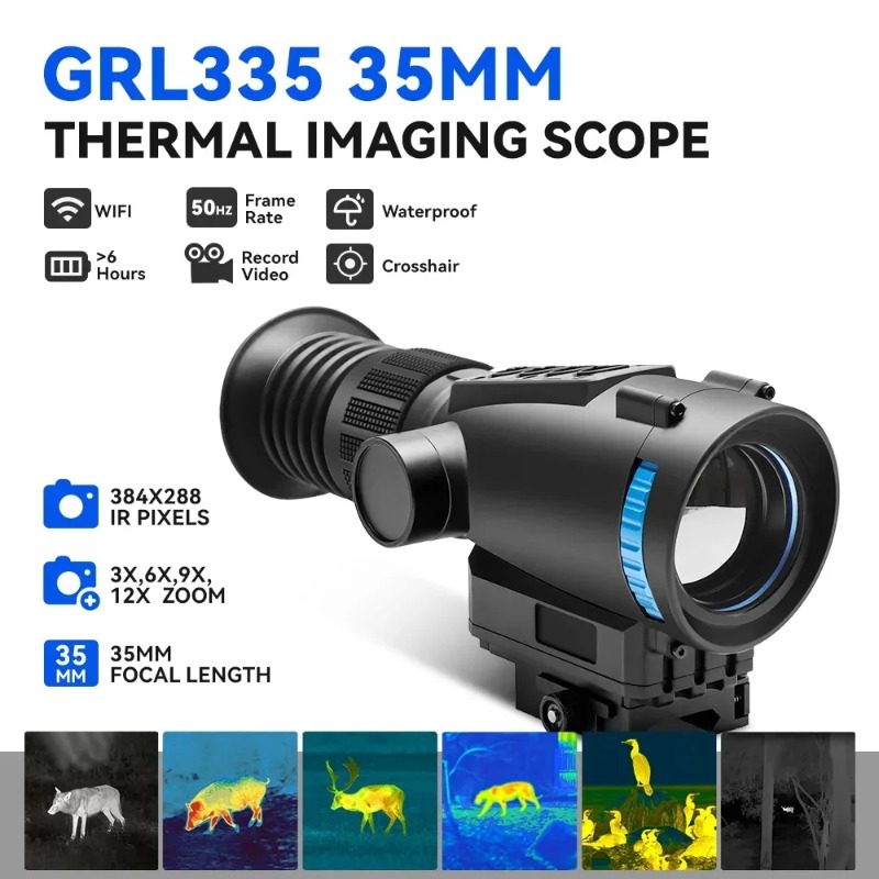 384*288 50Hz Тепловизорный при - Outdoor Adventure Video ulasan dan harga