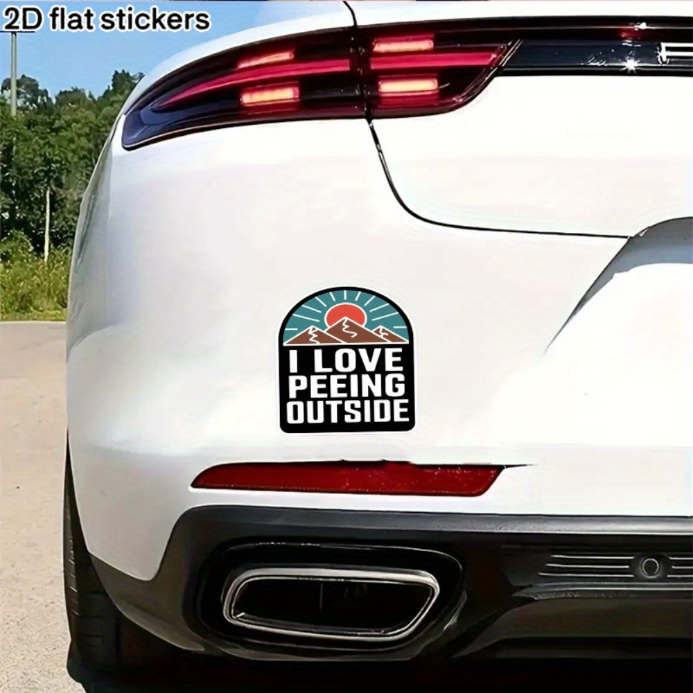 Car Stickers with Mountain and - Outdoor Adventure Words ulasan dan harga