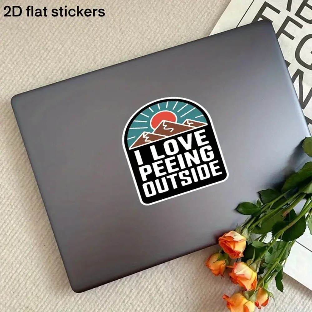 Car Stickers with Mountain and - Outdoor Adventure Words ulasan dan harga