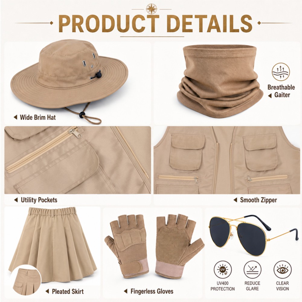 Outdoor Explorer Clothing Hat  - Outdoor Adventure For Adults ulasan dan harga