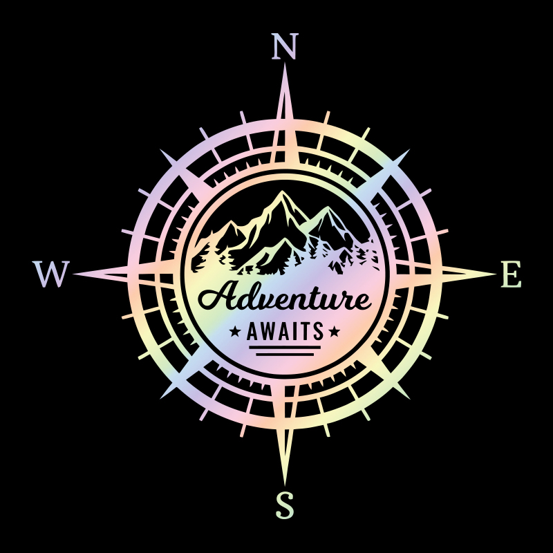 Adventure Awaits Compass Car S - Outdoor Adventure Words ulasan dan harga