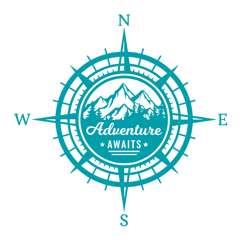 Adventure Awaits Compass Car S - Outdoor Adventure Words ulasan dan harga